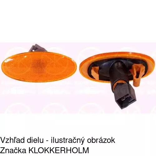Bočná smerovka POLCAR 301719-5