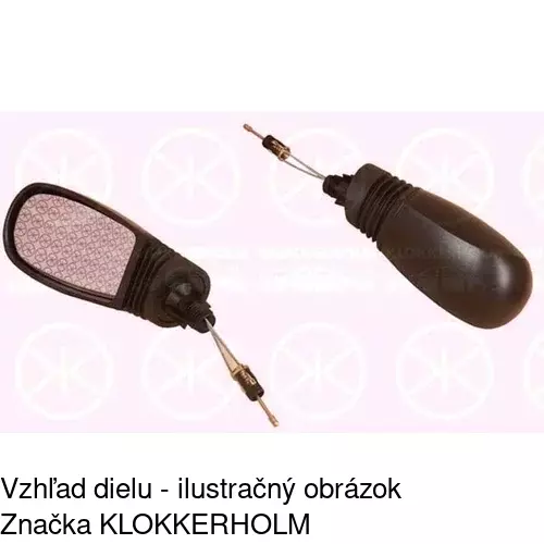 Vonkajšie zrkadlo 3022521M /POLCAR/ - obr. 4
