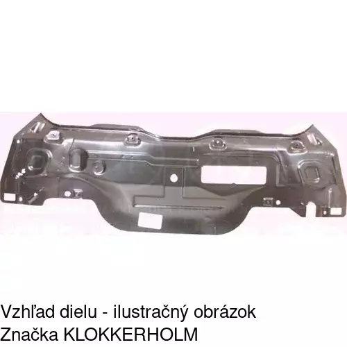 Zadné čelo 302290-1 /POLCAR/ - obr. 1