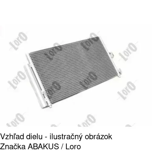 Chladiče klimatizácie 3022K8C5 /POLCAR/ - obr. 4