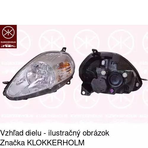 Hlavný reflektor 3024096E /POLCAR/ - obr. 1