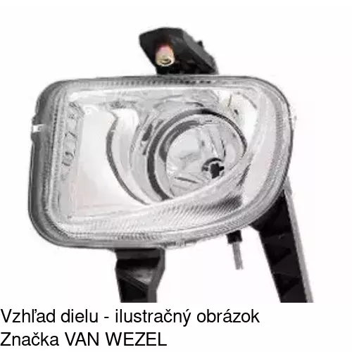 Hmlové svetlo - predné 302429-E /POLCAR/ - obr. 5