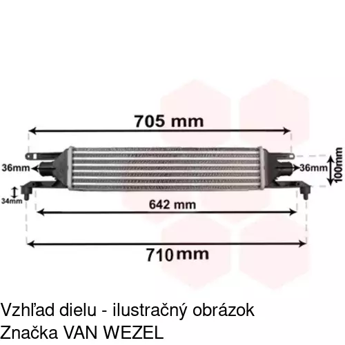 Chladiče vzduchu (Intercoolery) 3024J82X /POLCAR/ - obr. 5