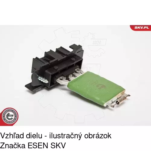 Ovládače klimatizácie 3024KST-2 /POLCAR/ - obr. 2