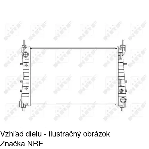 Chladiče vody 302508A2 /POLCAR/ - obr. 1
