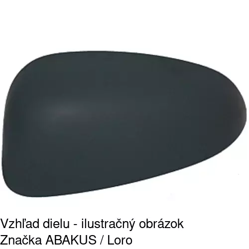 Rám vonkajšieho zrkadla POLCAR 302955PM