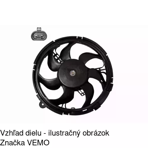 Ventilátory chladičov 303023W3 /POLCAR/ - obr. 2