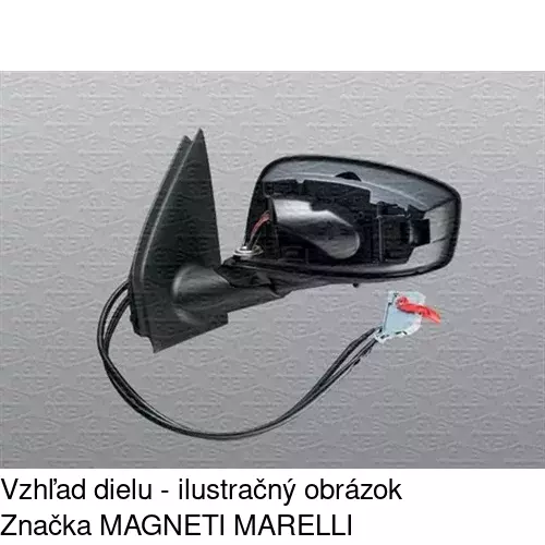 Vonkajšie zrkadlo 3030514M /POLCAR/ - obr. 5