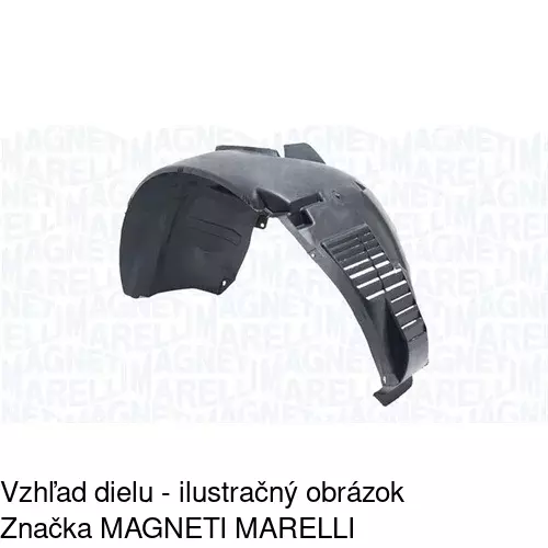 Podblatník (plast) 3030FP1T /POLCAR/ - obr. 3