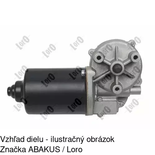 Motorček stieračov 3030SWP2 /POLCAR/ - obr. 4