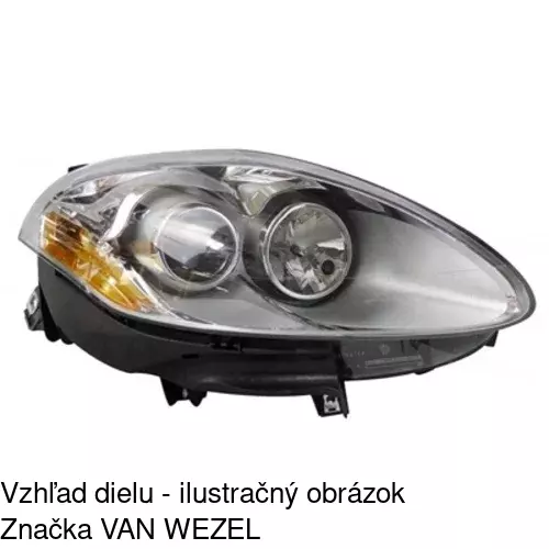 Hlavný reflektor 303110-U /POLCAR/ - obr. 5