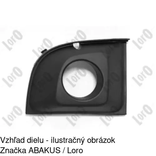 Kryt v nárazníku 303527-3 /POLCAR/ - obr. 1