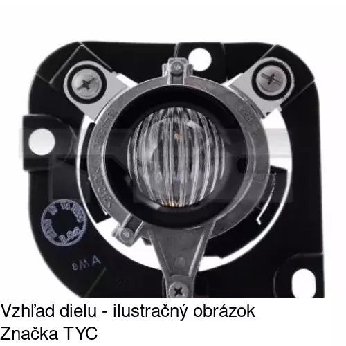Hmlové svetlo - predné 303530-E /POLCAR/ - obr. 1