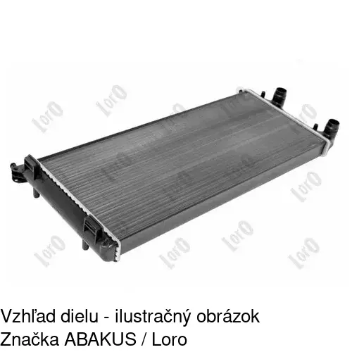 Chladiče vody 3040085X /POLCAR/ - obr. 4