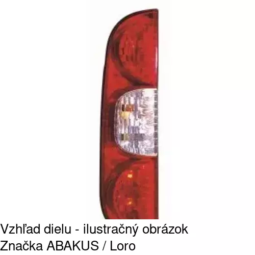 Zadné svetlo 3041881E /POLCAR/ - obr. 3