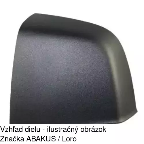 Rám vonkajšieho zrkadla 304254TM /POLCAR/ - obr. 4