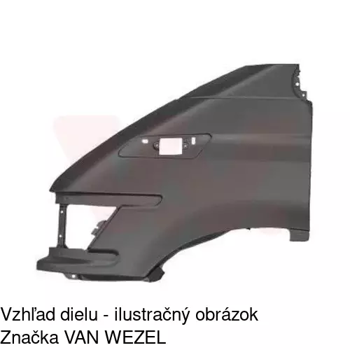 Predný blatník 305202 /POLCAR/ - obr. 2