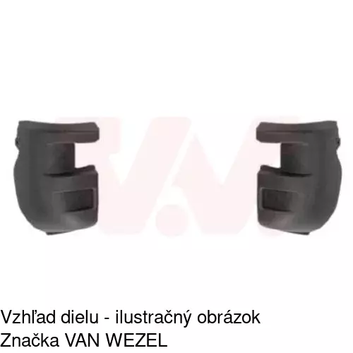 Rámik nárazníka 305298-1 /POLCAR/ - obr. 1