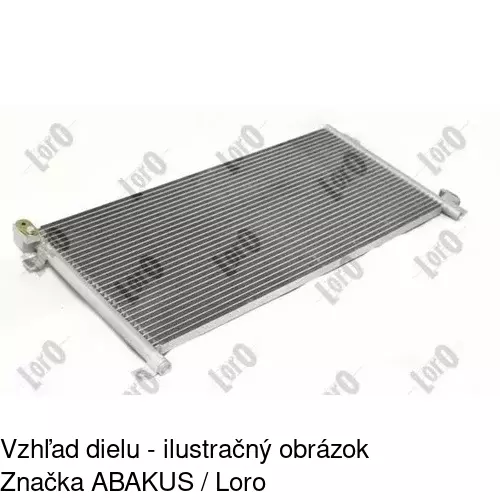 Chladiče klimatizácie 3052K81X /POLCAR/ - obr. 2
