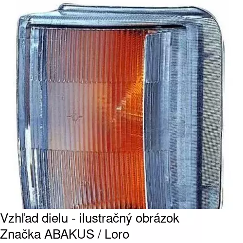 Predná smerovka 305520-C /POLCAR/ - obr. 2
