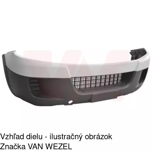 Predný nárazník 308007-1 /POLCAR/ - obr. 1