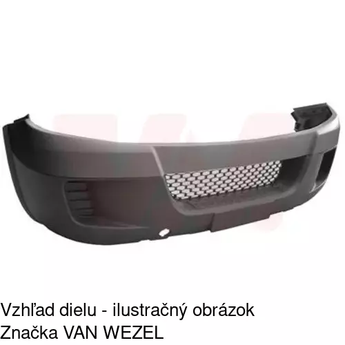 Predný nárazník 30800710 /POLCAR/ - obr. 1