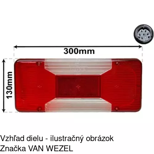 Zadné svetlo 3080872E /POLCAR/ - obr. 4