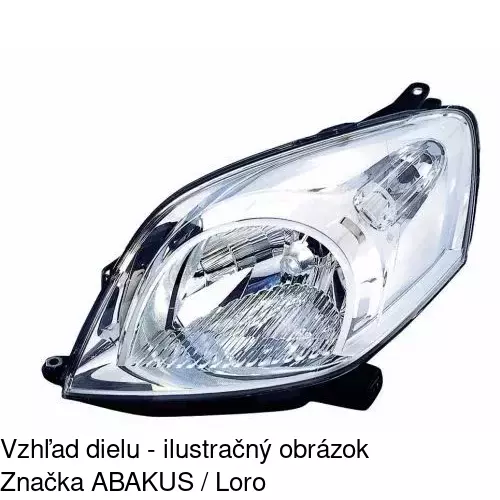 Hlavný reflektor 3085090E /POLCAR/ - obr. 5