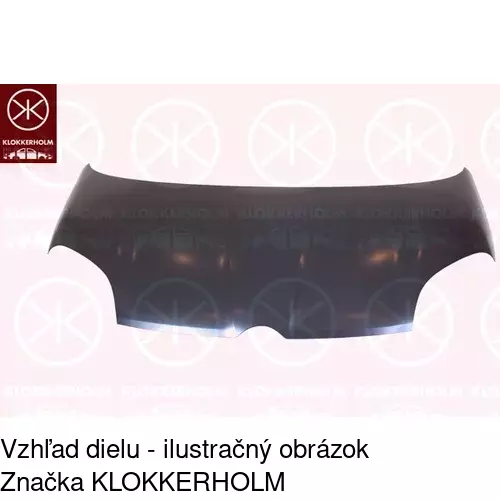 Kapota - poškodená POLCAR 30A103UA