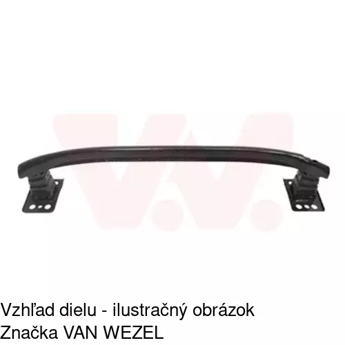 Výstuha nárazníka 30A107-5 /POLCAR/ - obr. 1