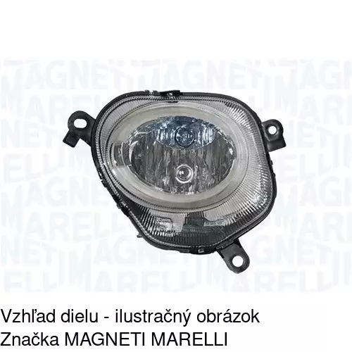 Hlavný reflektor 30A2091U /POLCAR/ - obr. 2