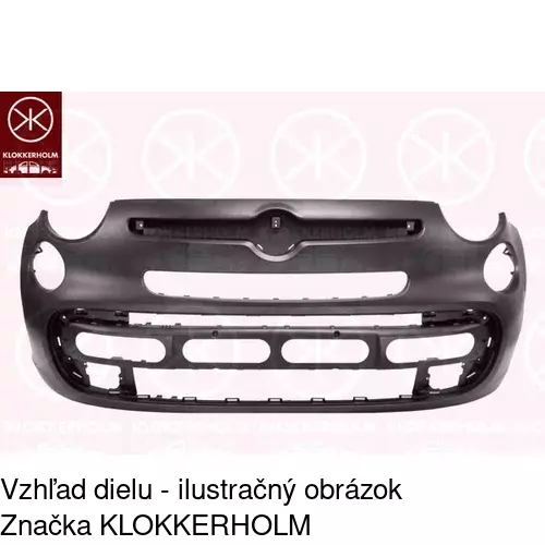 Predný nárazník POLCAR 30L107