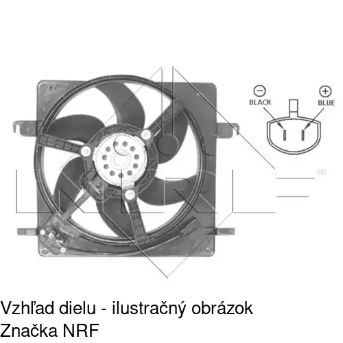 Ventilátory chladičov 320023W2 /POLCAR/ - obr. 2