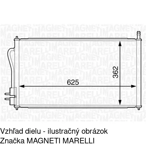 Chladiče klimatizácie 3201K8C1S /POLCAR/ - obr. 4
