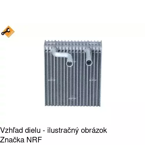 Výparník klimatizácie POLCAR 3201P8-1