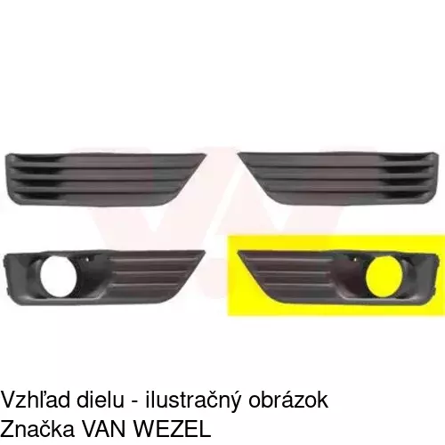 Rámik hmlového svetla 320227-3 /POLCAR/ - obr. 4