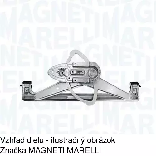 Mechanizmus sťahovania okna elektrický bez motora 3202PSG2 /POLCAR/ - obr. 1
