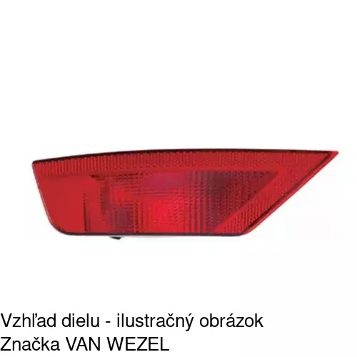 Hmlové svetlo - zadné 3205970E /POLCAR/ - obr. 3