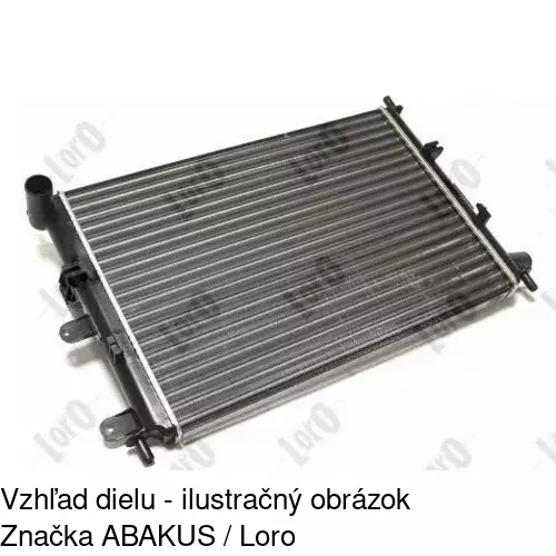 Chladiče vody 320608-8 /POLCAR/ - obr. 1