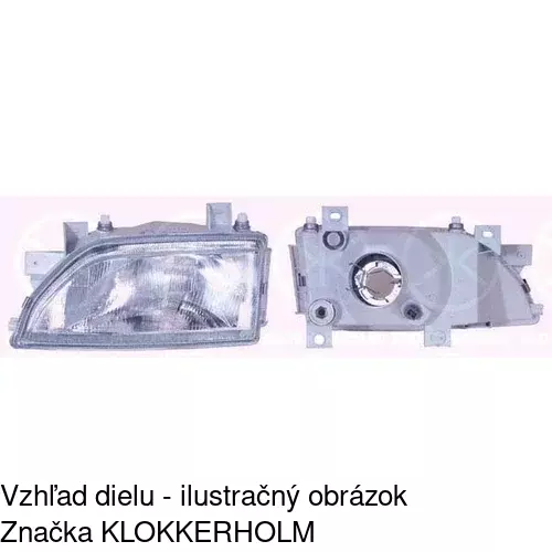 Hlavný reflektor POLCAR 3206103E