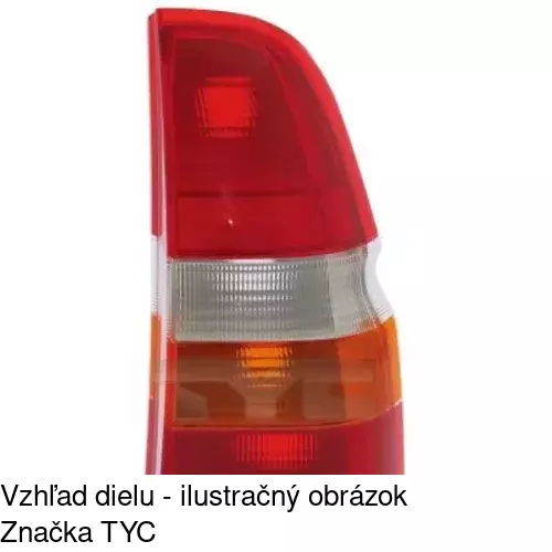 Zadné svetlo POLCAR 3206872E