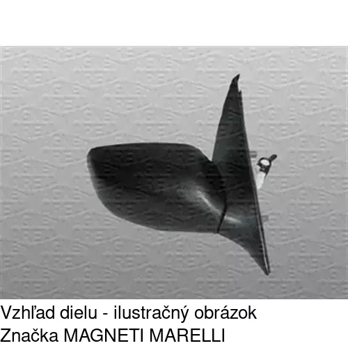 Vonkajšie zrkadlo 3207511M /POLCAR/ - obr. 2