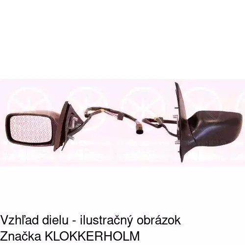Vonkajšie zrkadlo 3207514M /POLCAR/ - obr. 1