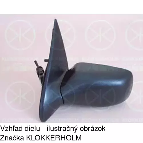 Vonkajšie zrkadlo POLCAR 3209511E