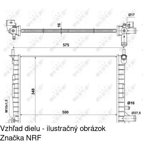 Chladiče vody 321008A5 /POLCAR/ - obr. 3