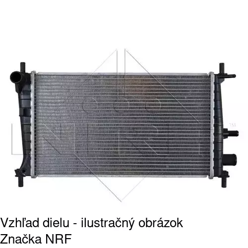 Chladiče vody 321008A6 /POLCAR/ - obr. 1