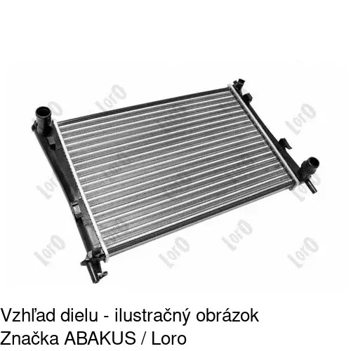 Chladiče vody 321208-2 /POLCAR/ - obr. 5