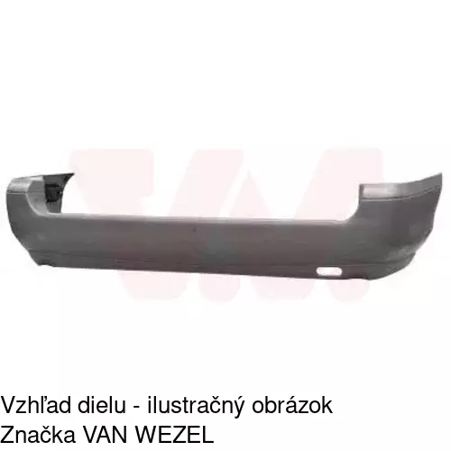 Zadný nárazník 3216962Q /POLCAR/ - obr. 1