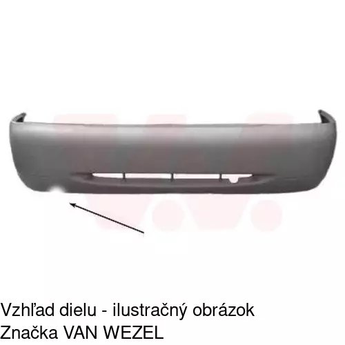 Zadný nárazník 321796 /POLCAR/ - obr. 2
