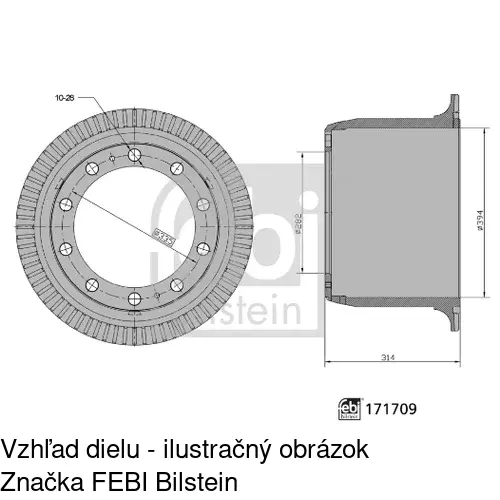 Predné čelo 321804-1 /POLCAR/ - obr. 1